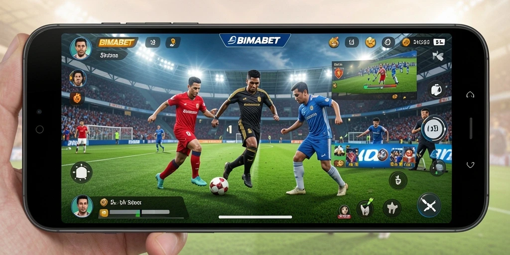 Tampilan gameplay menarik dengan fitur olahraga interaktif.