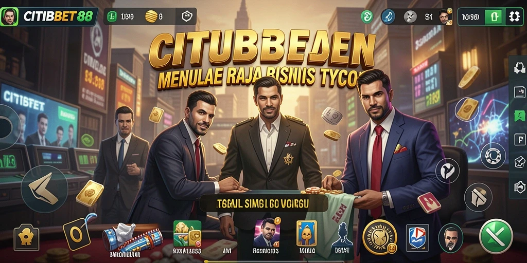 Screenshot CITIBET88 yang menunjukkan pengalaman bermain Tycoon yang seru.