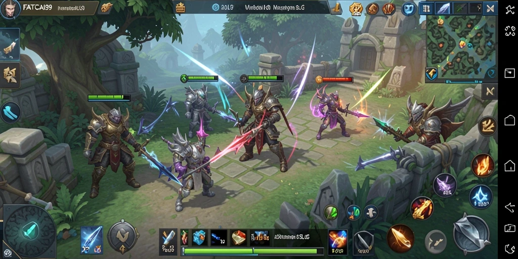 Tampilan gameplay strategis dalam FATCAI99 yang memacu adrenalin.