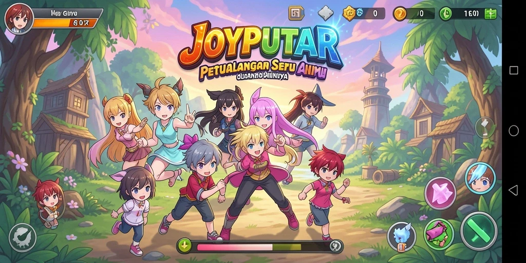 Tampilan menarik dari gameplay JOYPUTAR yang penuh aksi.