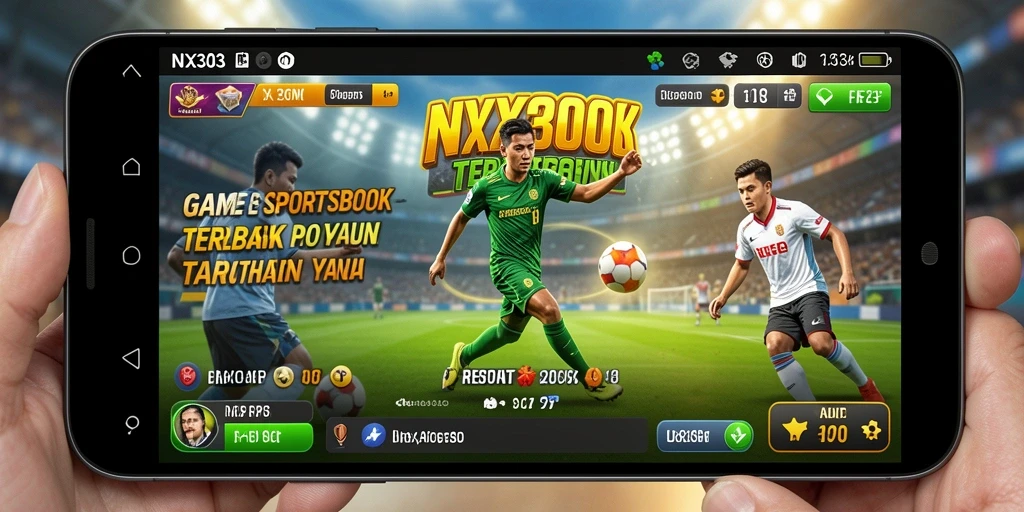 Tampilan gameplay taruhan olahraga yang seru dan interaktif.