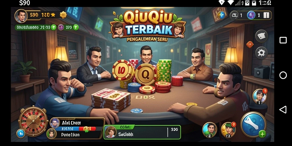 Tampilan gameplay QiuQiu yang menegangkan dan menarik dari S80.