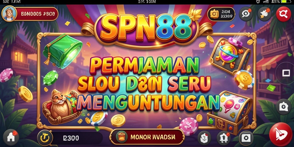 Screenshot SPN88 menampilkan gameplay Slot yang menarik dan dinamis.